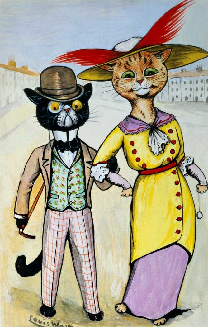 Victorian Artist Louis Wain Was The Cat S Meow Antique Trader