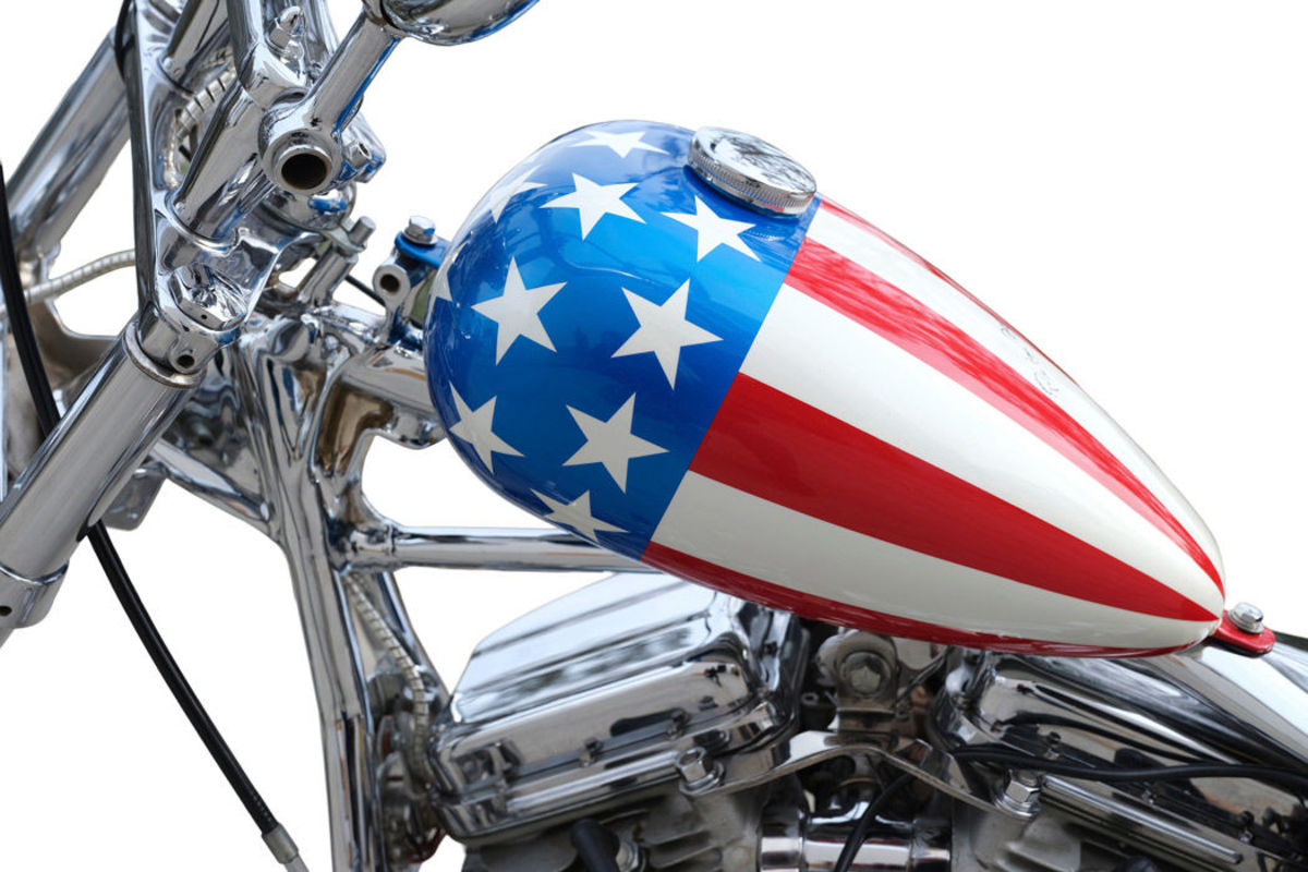 Peter Fonda S Captain America Motorcycle From Easy Rider Heads To