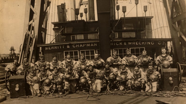 ANTIQUE DIVING HELMETS