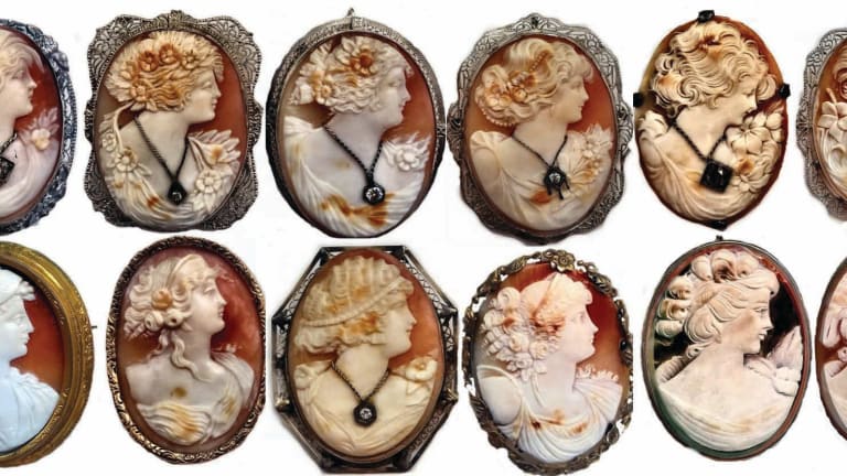 Faces Give Clues to Cameo Jewelry Age, Materials - Antique Trader