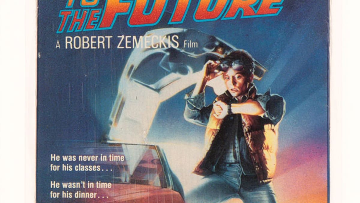 Back to the Future' VHS Tape Sells for Record $75,000 - Antique Trader