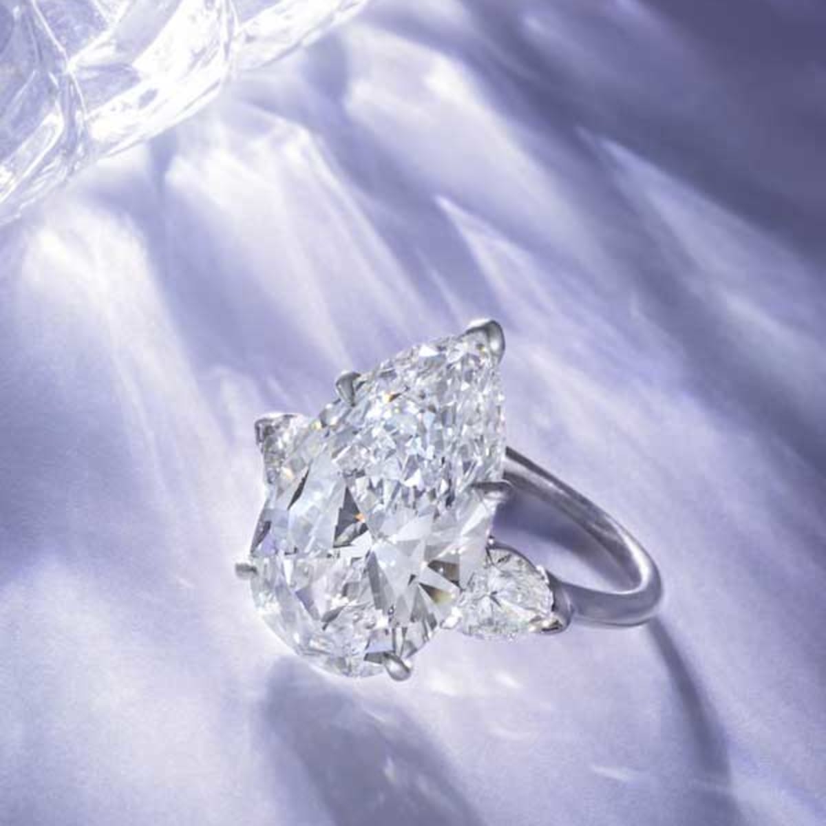 Harry Winston 4.01 Carat Emerald Cut Diamond Three-Stone Engagement Ring at  1stDibs | harry winston engagement rings, harry winston rings, henry  winston ring