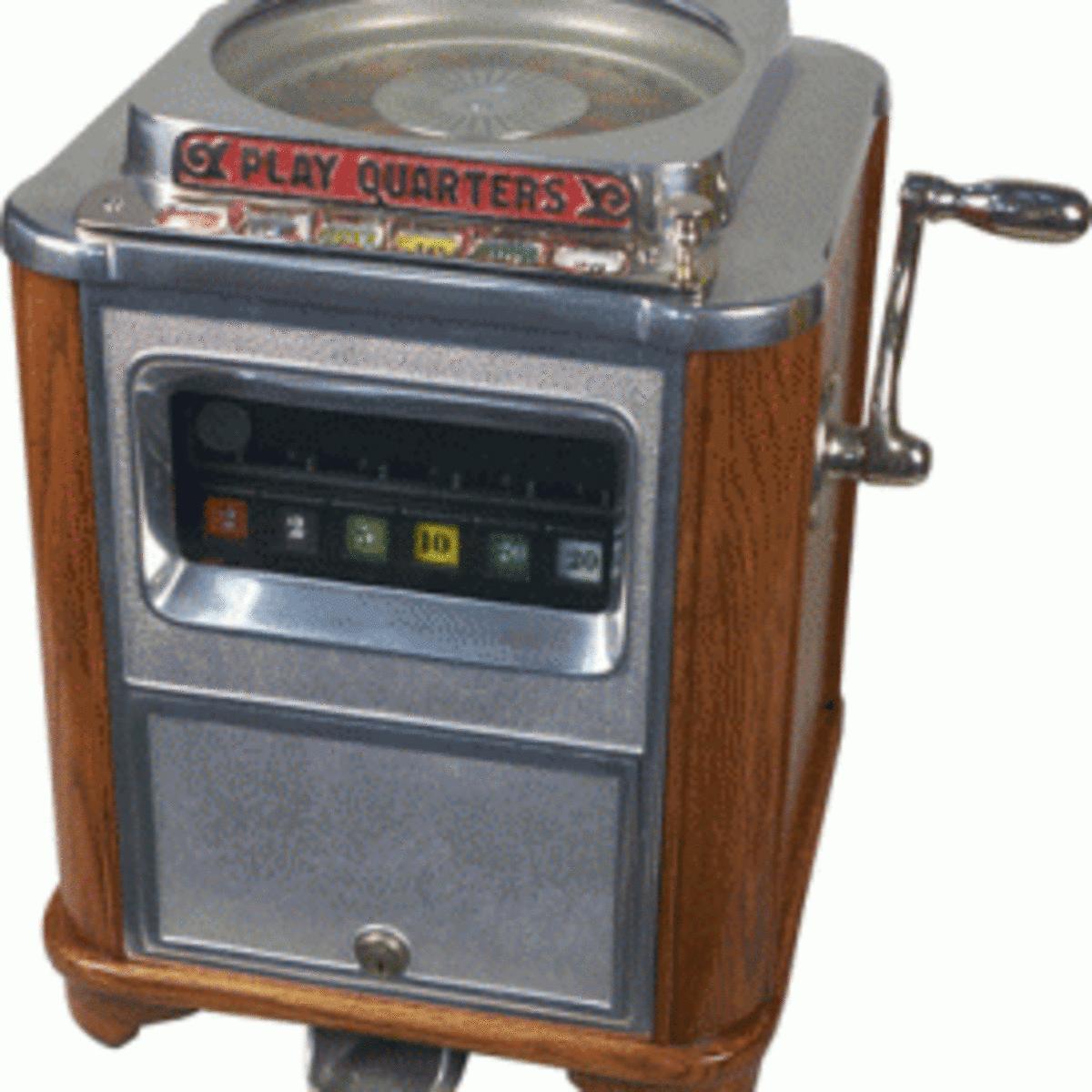 coin operated roulette machine