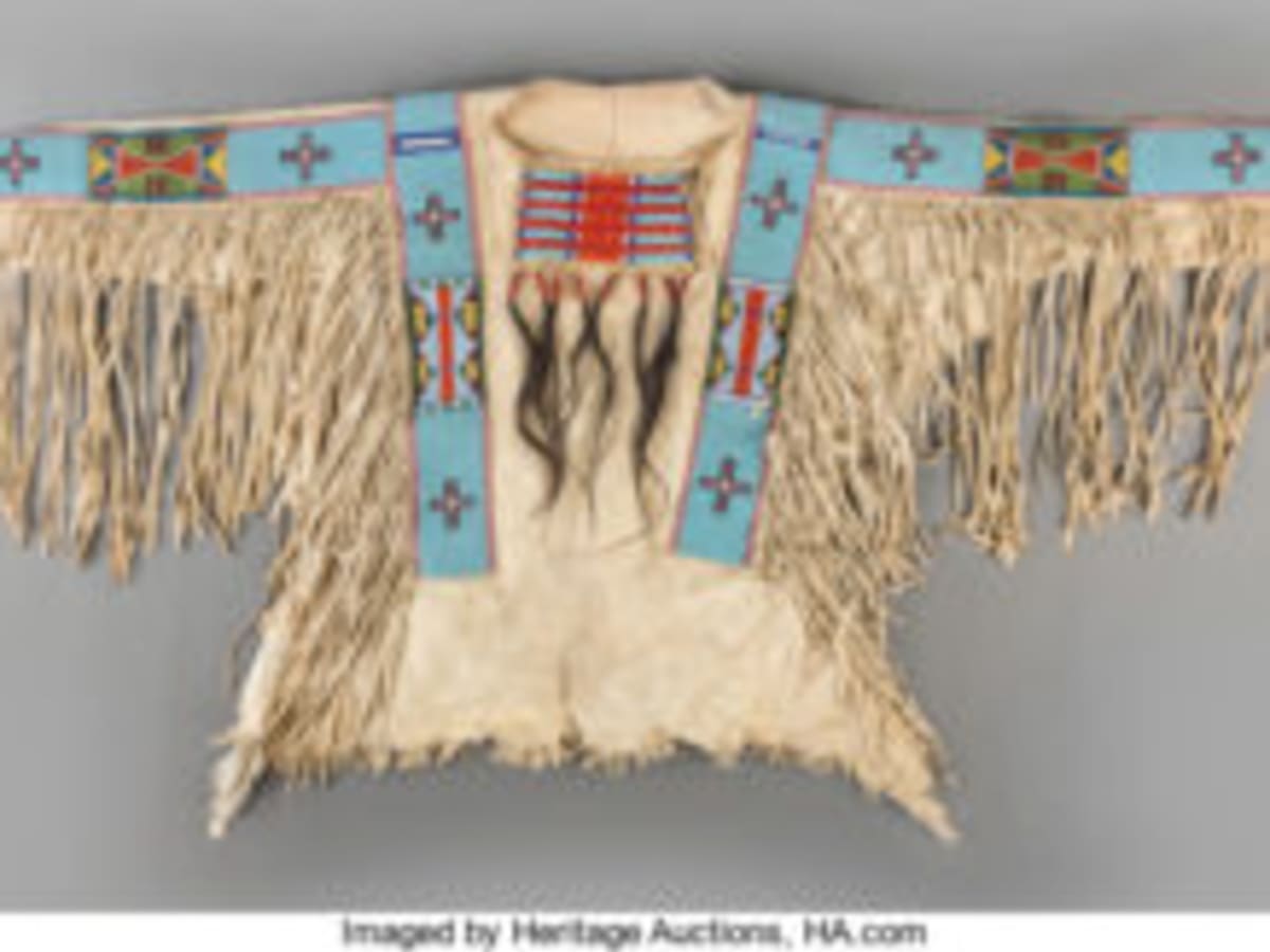 Sold at Auction: Native American War Shirt