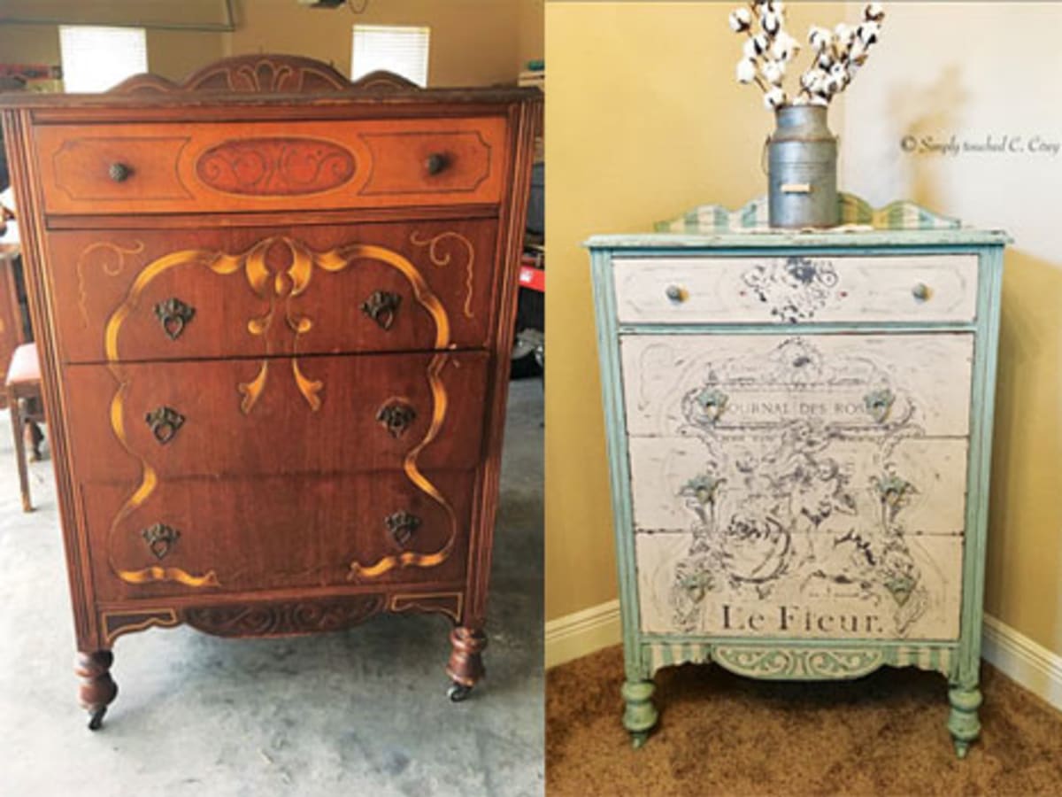 Before & After: Create an heirloom with Dixie Belle - Antique Trader