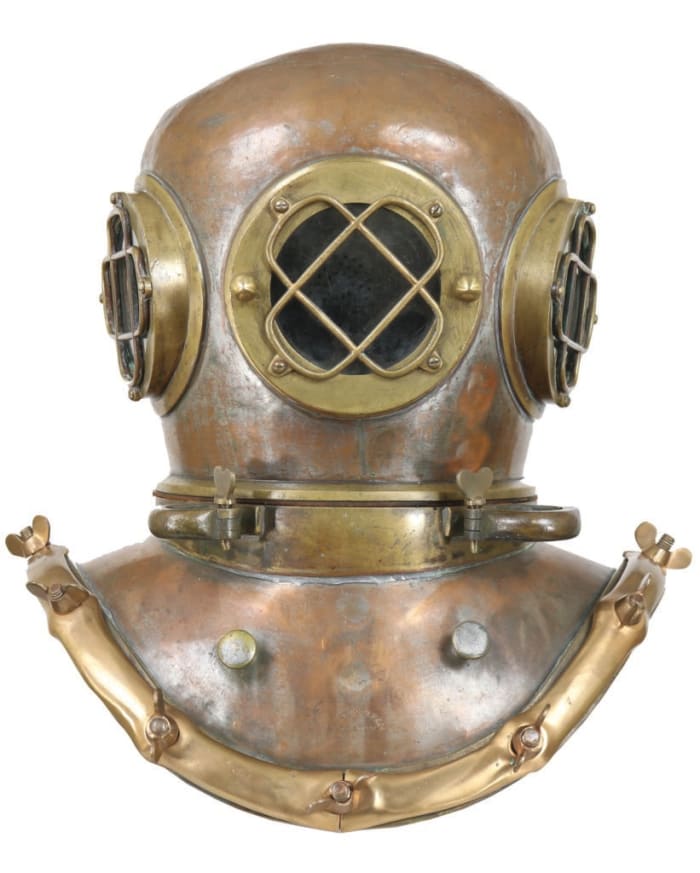 History of Deep Sea Diving Helmets - Antique Trader