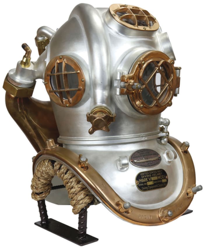 History Of Deep Sea Diving Helmets - Antique Trader