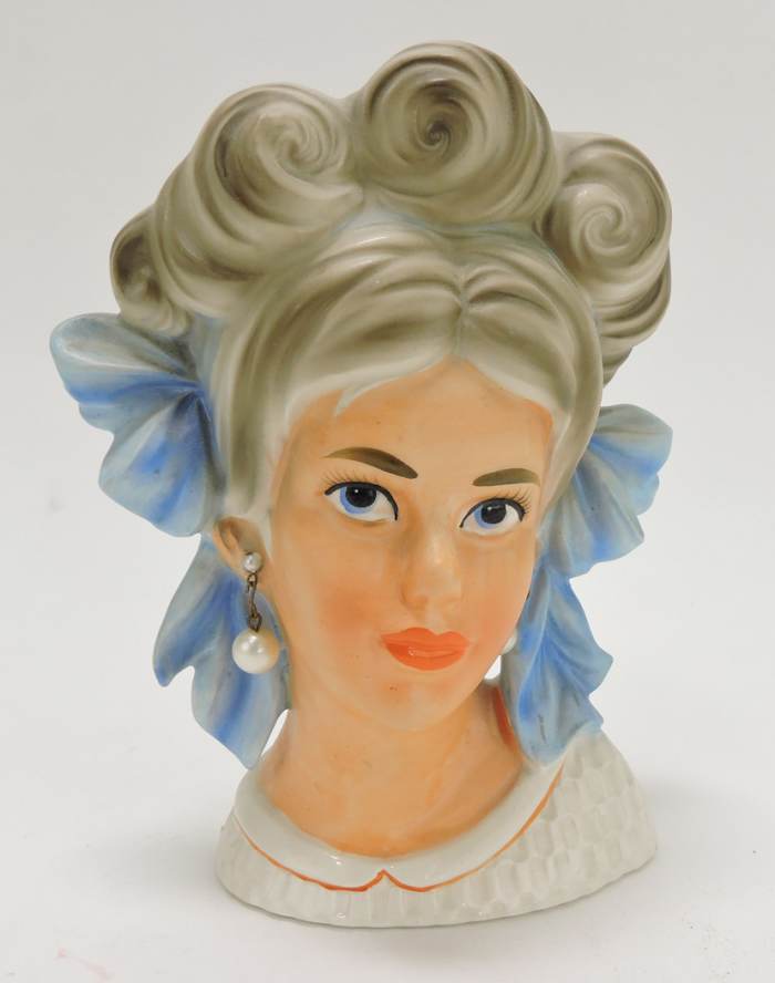 Expert Maddy Gordon's Fabulous Lady Head Vase Collection Spotlights ...