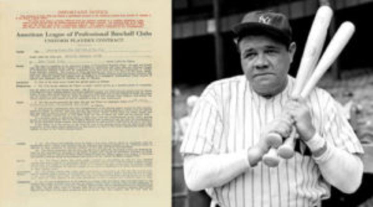 When the Yankees Got the Larger-Than-Life Babe Ruth, At the Smithsonian