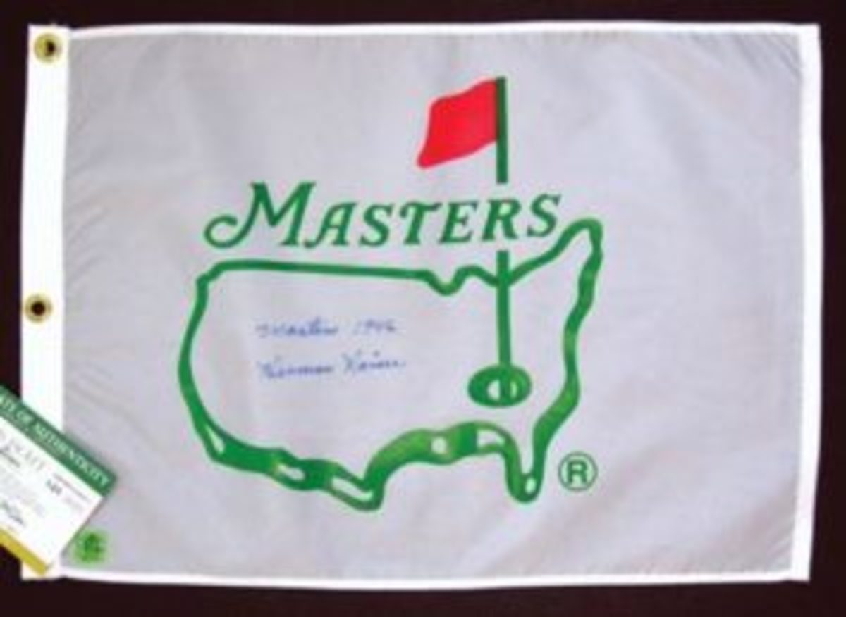 Masters flags flying high among golf collectibles - Antique Trader
