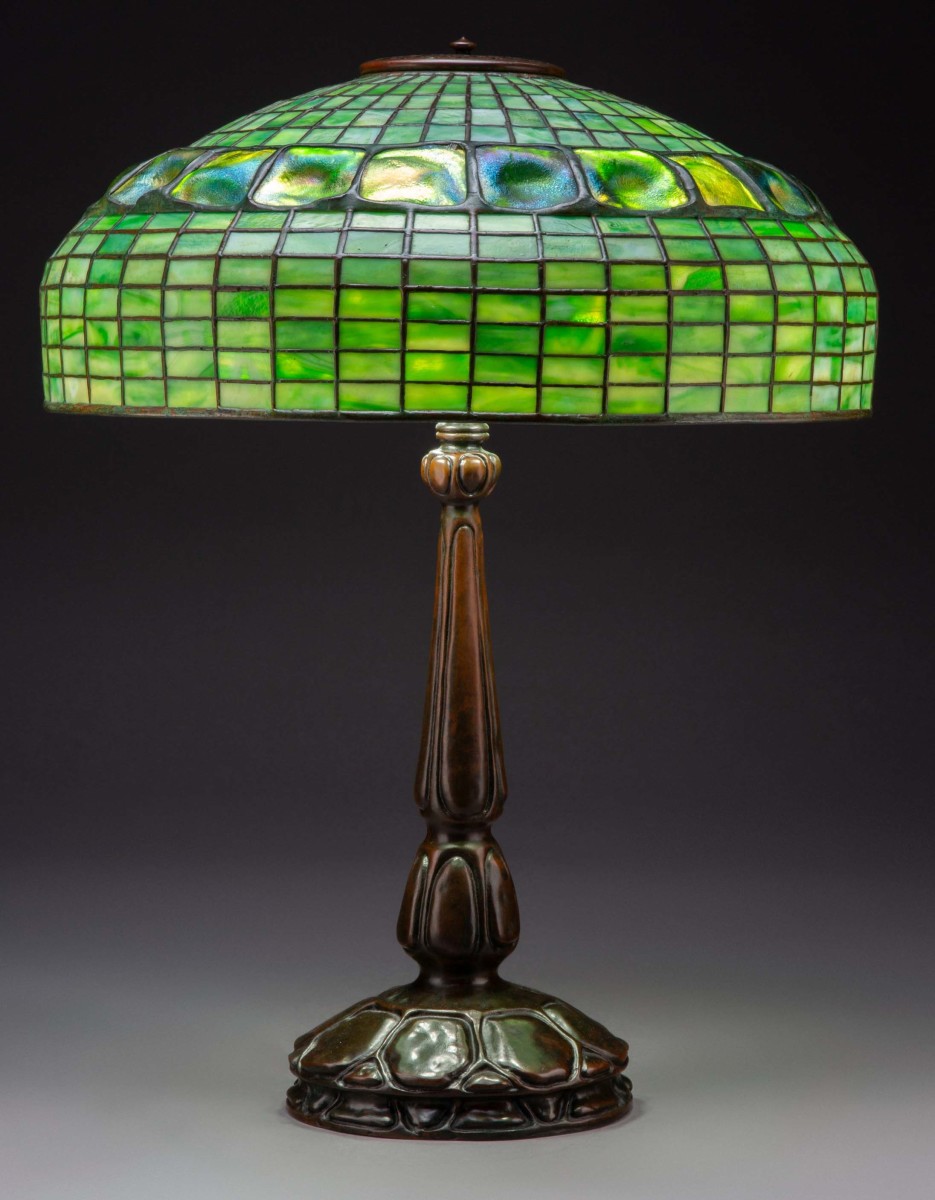 Tiffany Turtleback Lamp 1907 