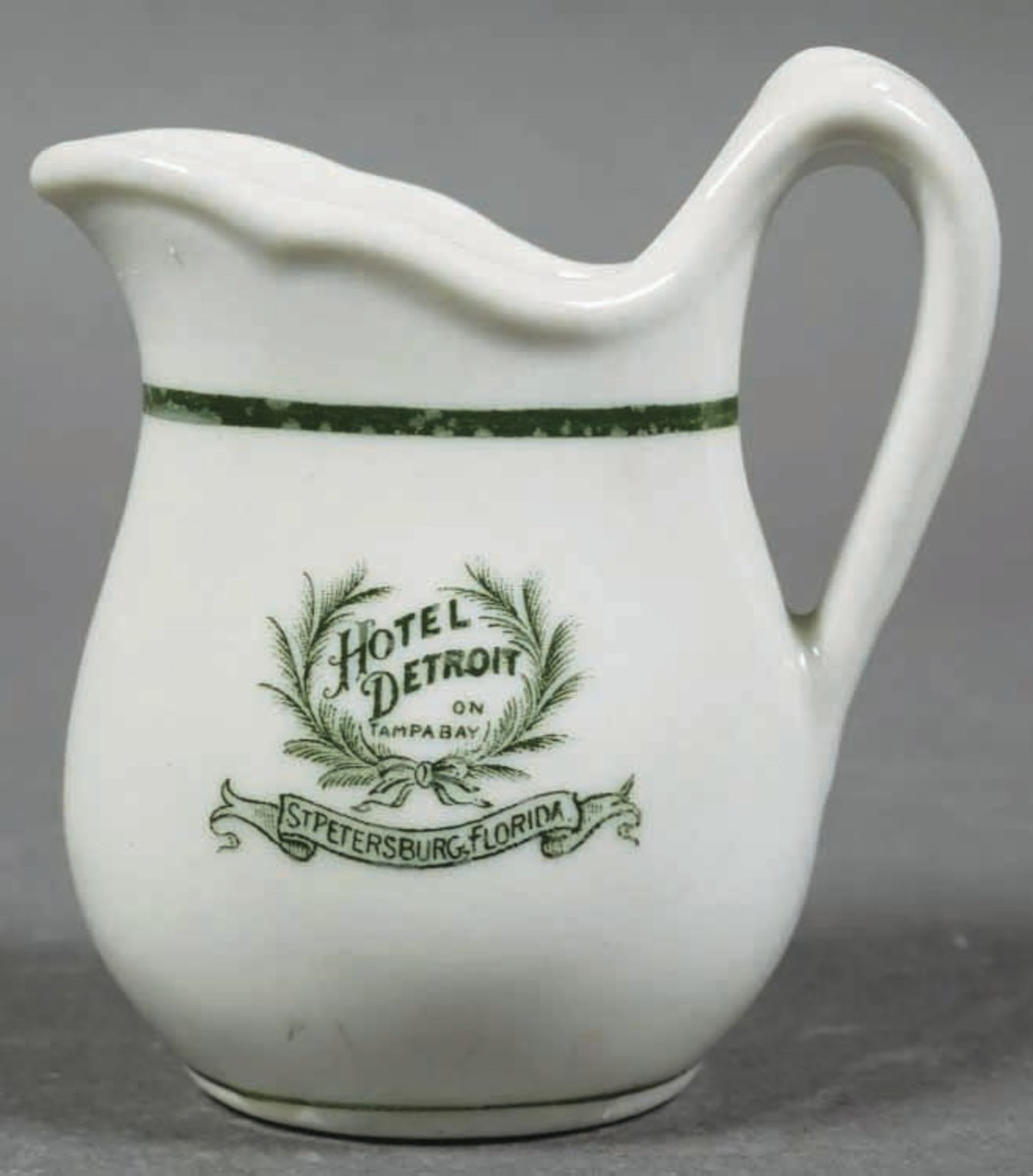 1 Buffalo China Pitcher Vintage Restaurant Ware Creamer Pitcher