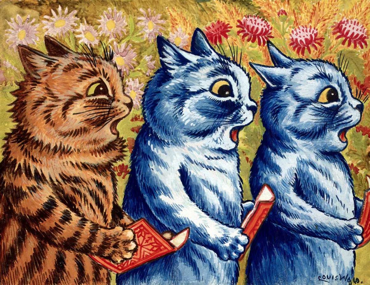 Eccentric Cats of Louis Wain Art Prints: by Ashley, Ada