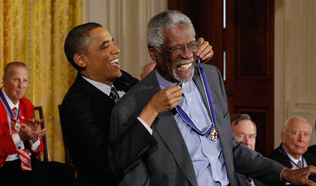 Auction of Bill Russell's memorabilia at TD Garden nets more than