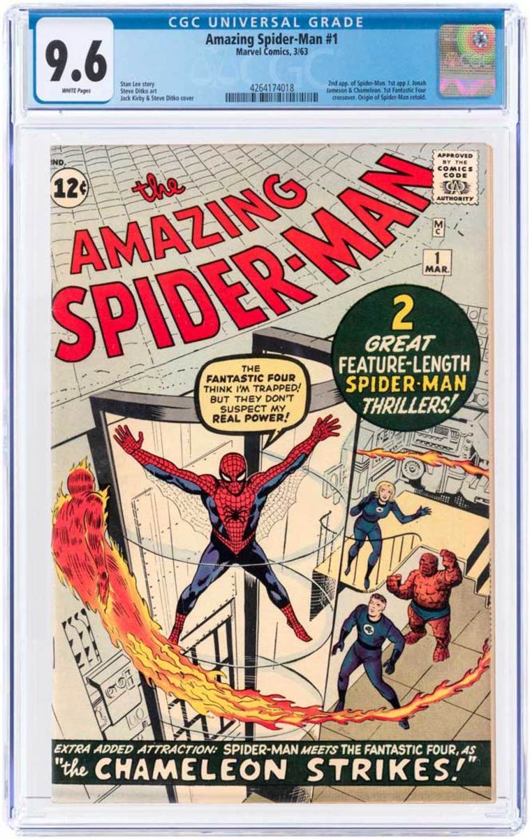Amazing Fantasy #15 (Spider-Man Debut Aug. 1962) Marvel Comics Cover P –  Sports Poster Warehouse