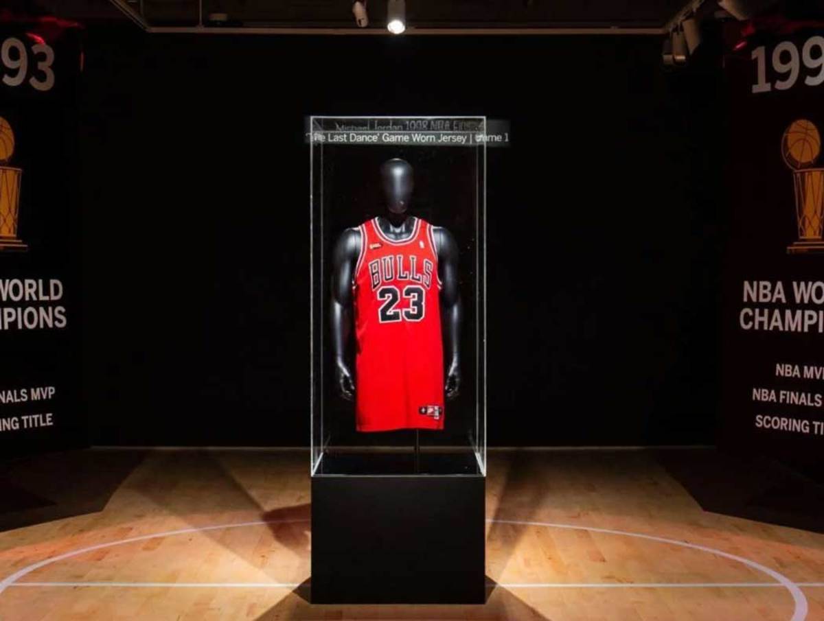Rare Air! Michael Jordan Jersey Sells for Record-Setting $10.1
